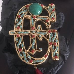 ❌ SOLD!!! Gianfranco Ferré brooch